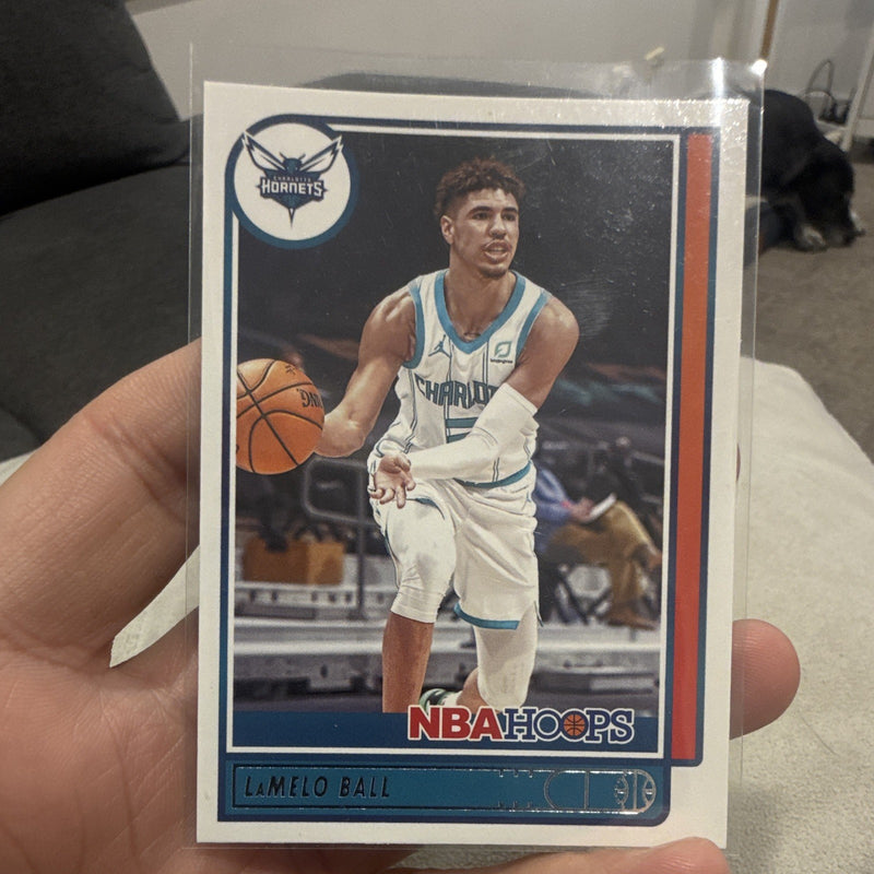 Panini 2021 22 NBA Hoops Base Set LaMelo Ball Charlotte Hornets #1400