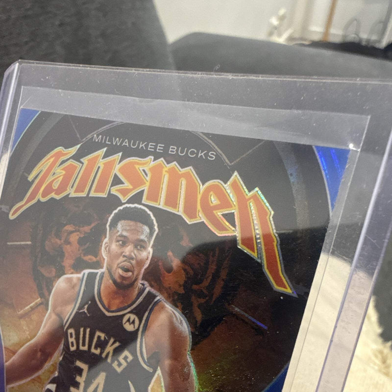 Panini 2024 25 Prizm Black Giannis Antetokounmpo Tallismen #6 52/1992