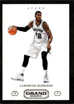 LaMarcus Aldridge Base Panini Grand Reserve 70 NM0