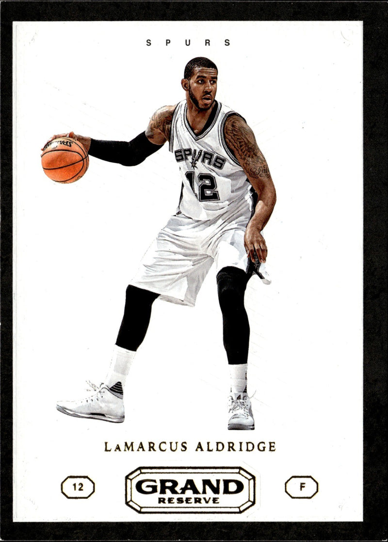 LaMarcus Aldridge Base Panini Grand Reserve 70 NM0