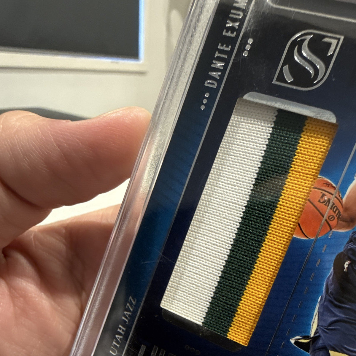 Panini Dante Exum Threads THR-EXU 2024-25 Utah Jazz Memorabilia2