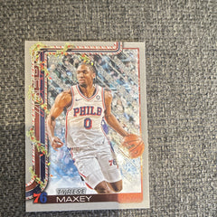 Topps Holiday Insert Tyrese Maxey Philadelphia 76ers H17 NBA 2024-251