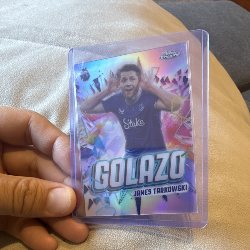 Topps James Tarkowski Golazo GZ 3 Topps Chrome Everton Premier League 2022 230