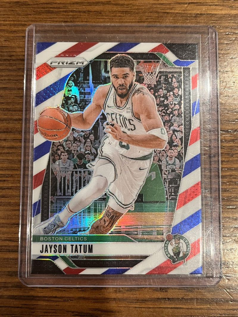 Panini 2024 25 Prizm Basketball Jayson Tatum Boston Celtics #103 Parallel1