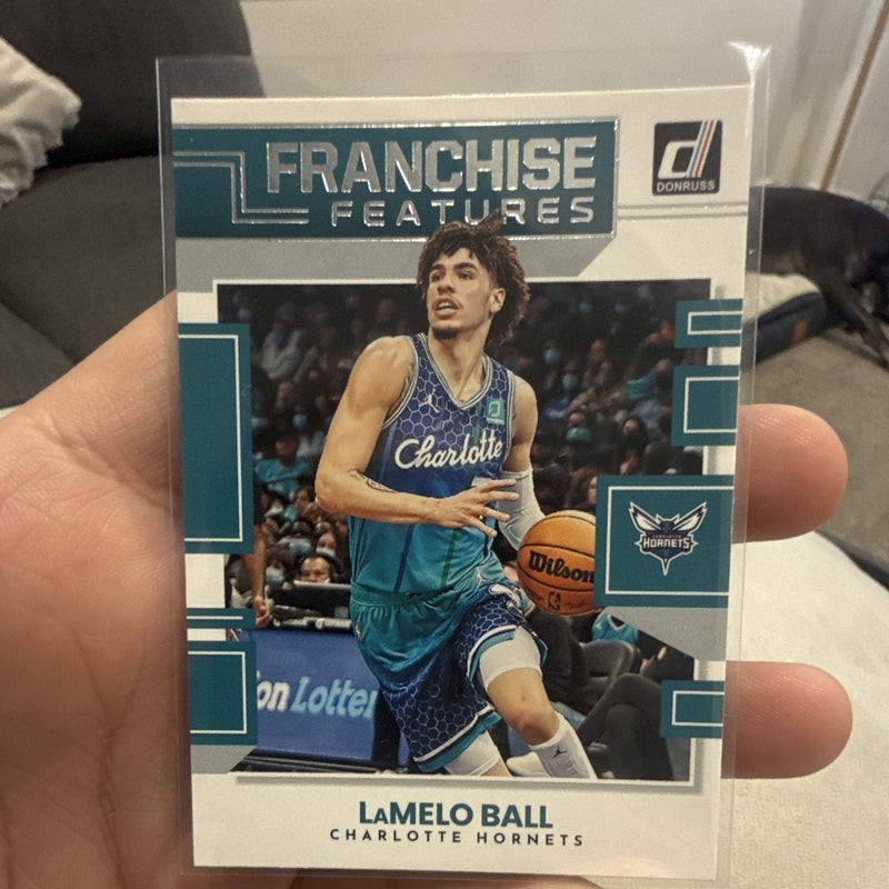 2022 23 Panini Donruss Franchise Features LaMelo Ball Hornets #120