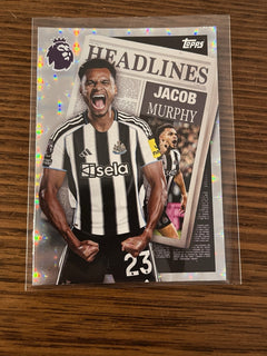 Topps Jacob Murphy Headlines Parallel Topps Premier League 2025/26 4491