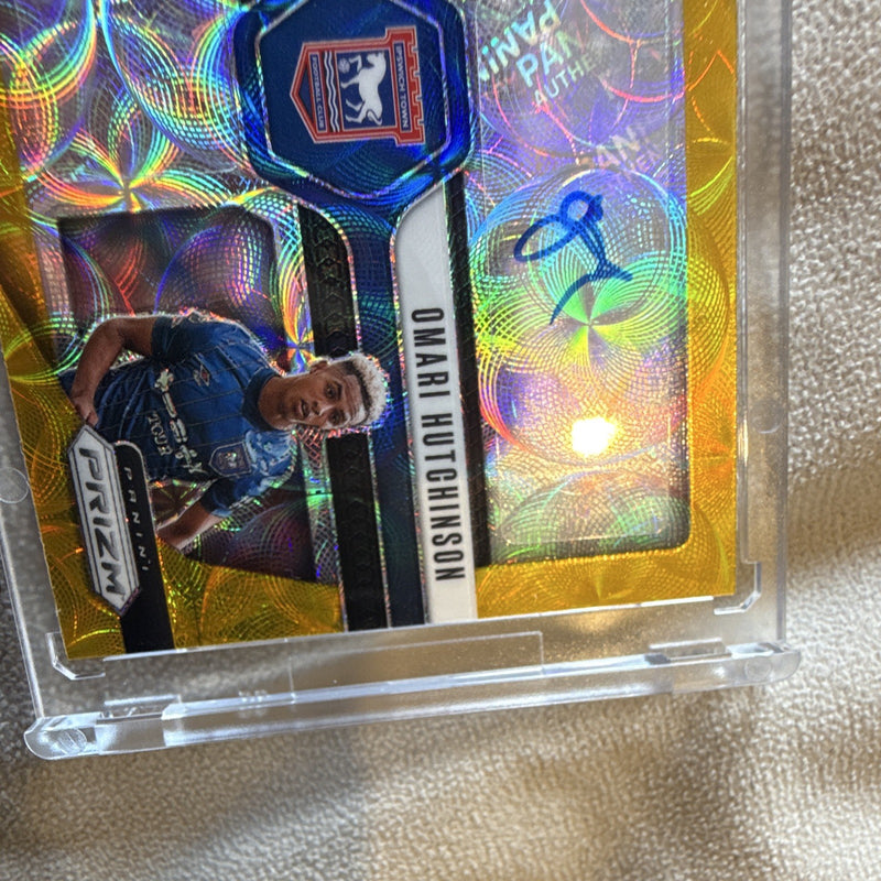 Panini Prizm Dual Signatures DS-IT Delap Hutchinson 05/10 Auto3