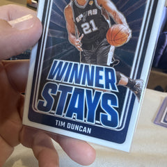 Panini Donruss Optic 2024 25 Winner Stays Tim Duncan Spurs 12 Insert3