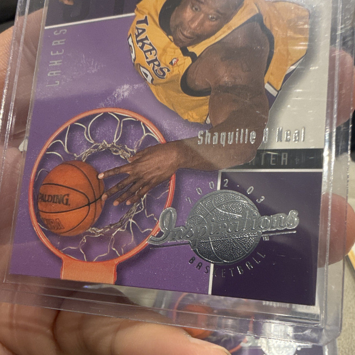 Upper Deck 2002-03 Inspirations Shaquille O'Neal Los Angeles Lakers #36 NBA2