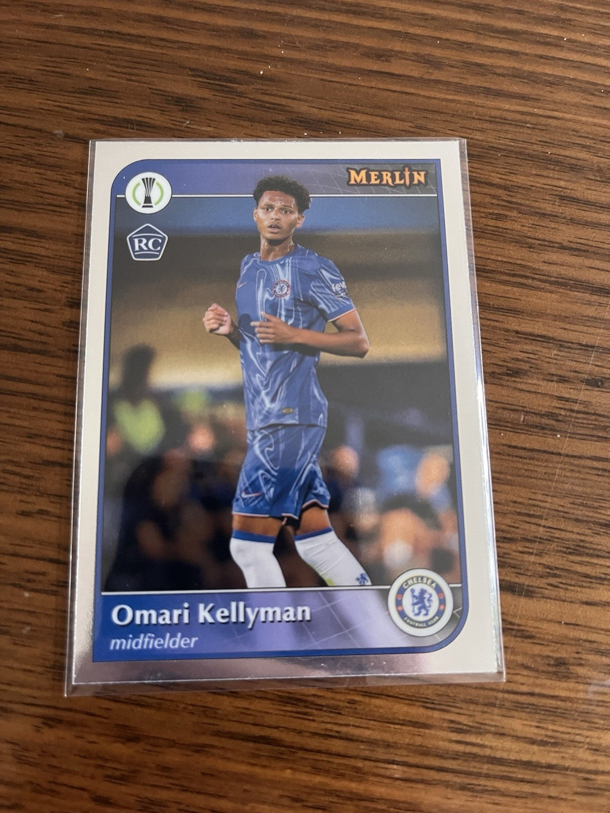 Topps Omari Kellyman Rookie Merlin Collections Chelsea FC #710