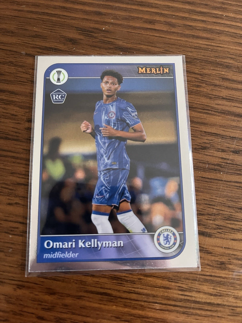 Topps Omari Kellyman Rookie Merlin Collections Chelsea FC #710