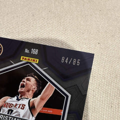 Panini 2023 24 Mosaic Christian Braun Blue Parallel #168 84/85 Denver Nuggets1