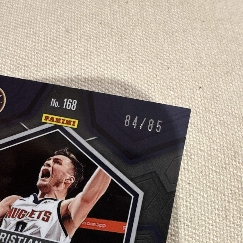 Panini 2023 24 Mosaic Christian Braun Blue Parallel #168 84/85 Denver Nuggets1
