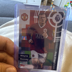 Wayne Rooney Parallel Insert Topps Premier League Pro Precision Man Utd 4131