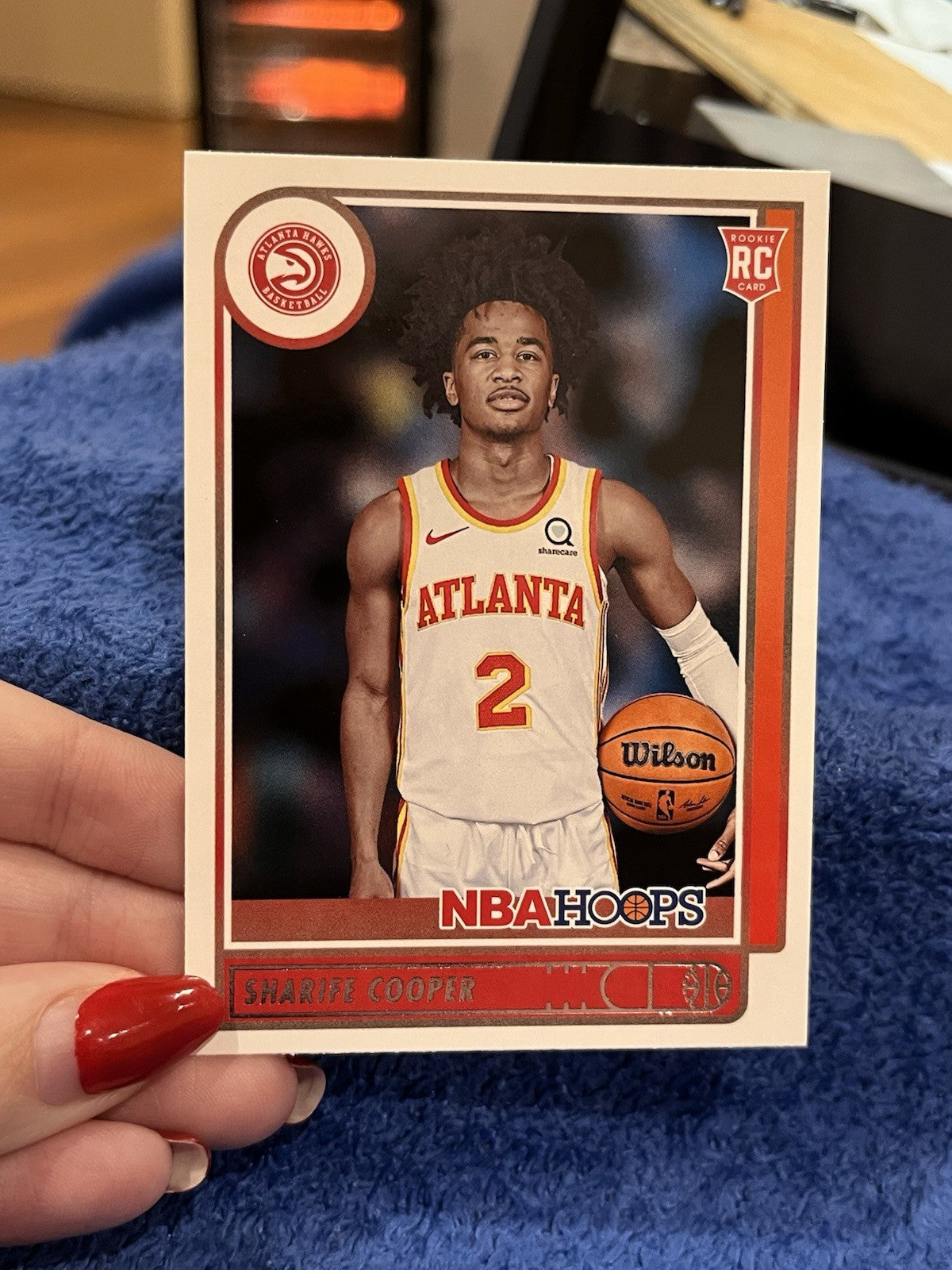 Panini 2021 22 NBA Hoops Sharife Cooper Rookie Atlanta Hawks #2490