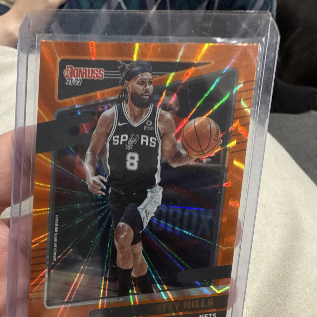 2021-22 Panini Donruss Patty Mills Parallel/Variety Brooklyn Nets #492