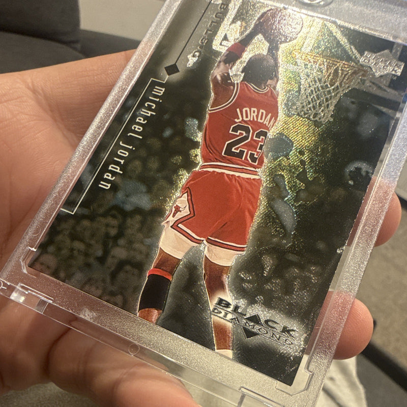 Upper Deck 1998 99 Bull's Eye Black Diamond Michael Jordan Chicago Bulls #73