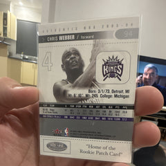 Chris Webber Base Fleer Authentix NBA 2003 04 #94 Sacramento Kings1