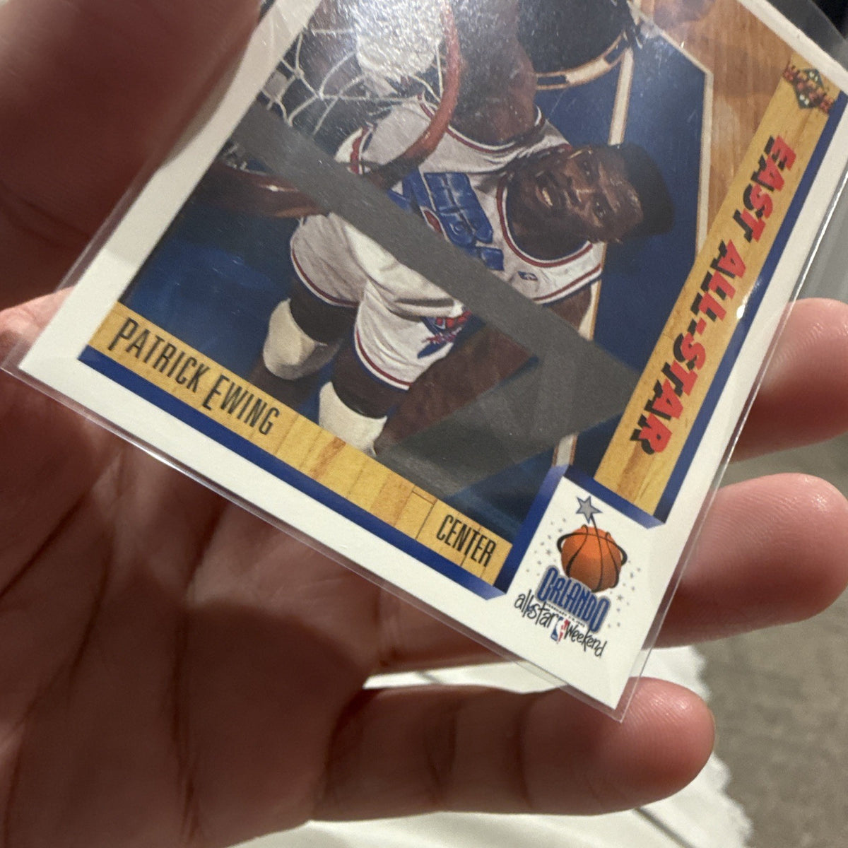 Upper Deck 1992 93 Patrick Ewing East All Star Insert New York Knicks 4553