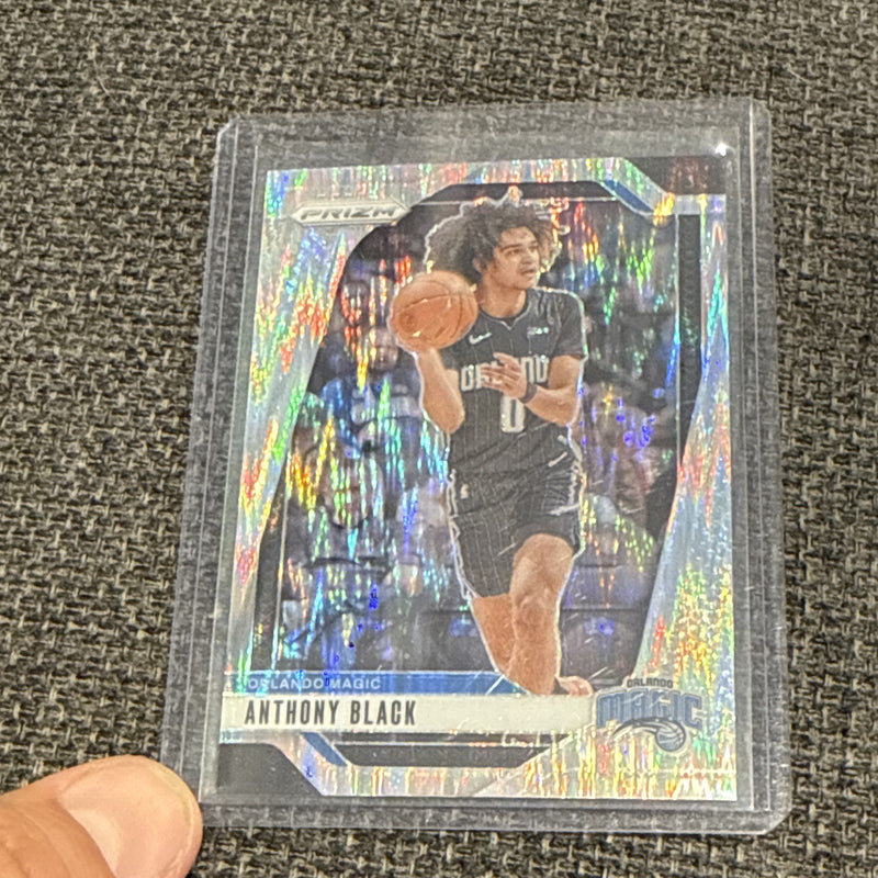 Panini Prizm Anthony Black Rookie Silver Prizm /249 #219 Orlando Magic0