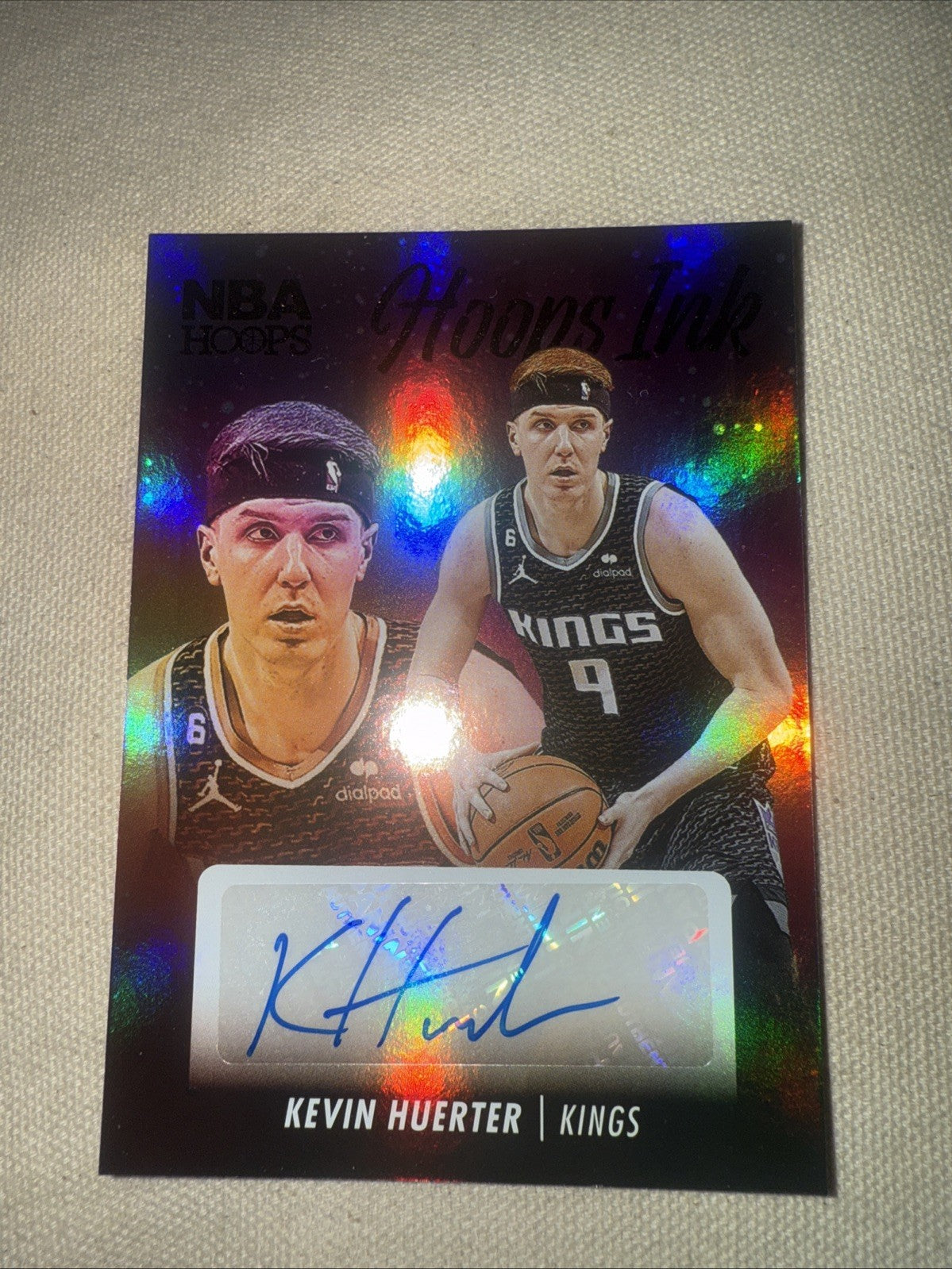 2023 24 Panini NBA Hoops Kevin Huerter Hoops Ink #HI HUE0
