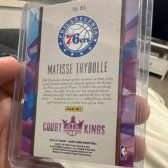 Panini 2019-20 Court Kings Matisse Thybulle Rookie RC #81 Philadelphia 76ers2