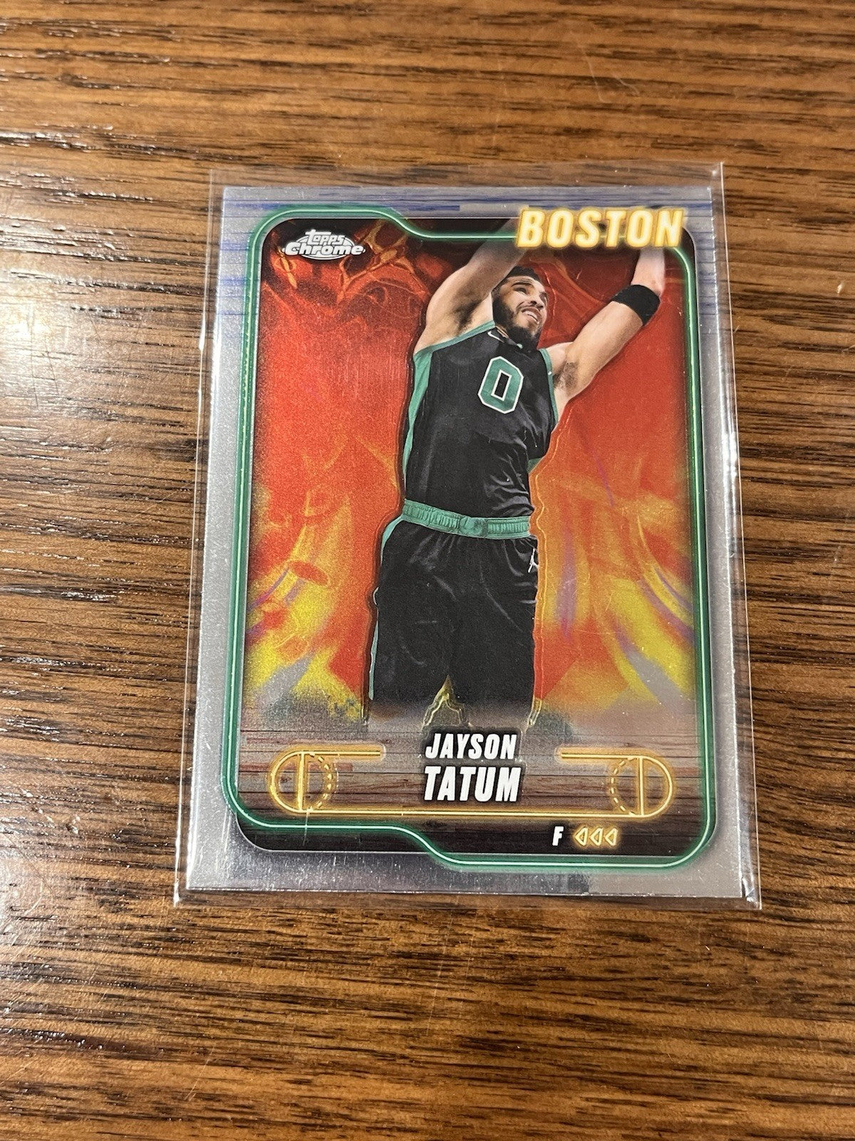 Topps Chrome Jayson Tatum Insert Boston Celtics 2024 25 #51 NBA0