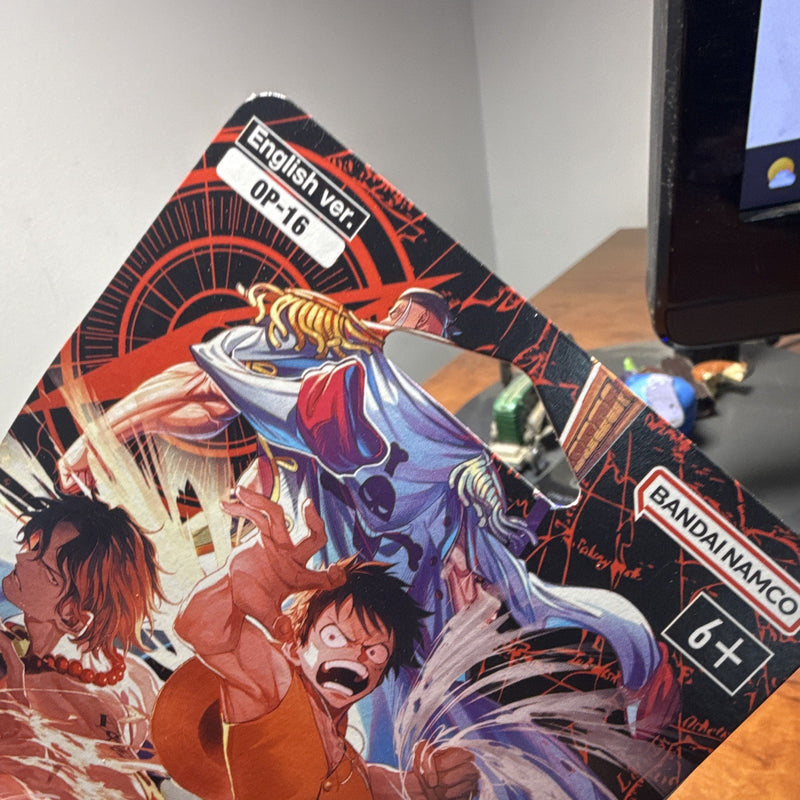 Bandai One Piece Card Game OP 16 The Time of Battle English 12 Card Booster3