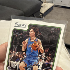Panini 2021 22 Chronicles Classics Josh Giddey Rookie #153 Thunder3
