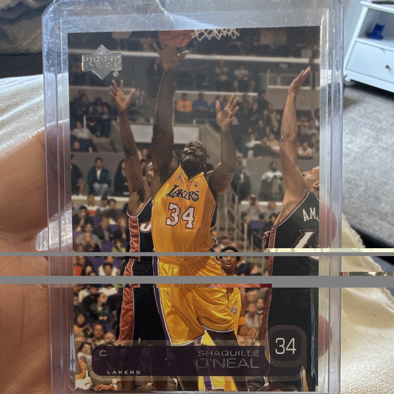 Upper Deck Shaquille O'Neal Base Set Los Angeles Lakers NBA 2002 #670