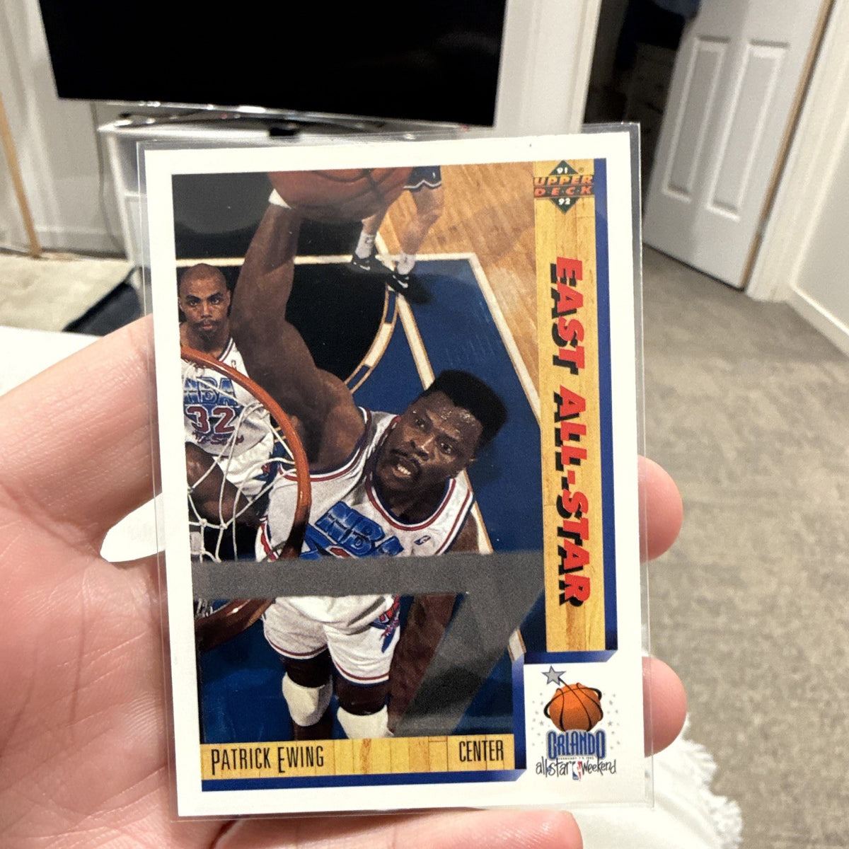 Upper Deck 1992 93 Patrick Ewing East All Star Insert New York Knicks 4550