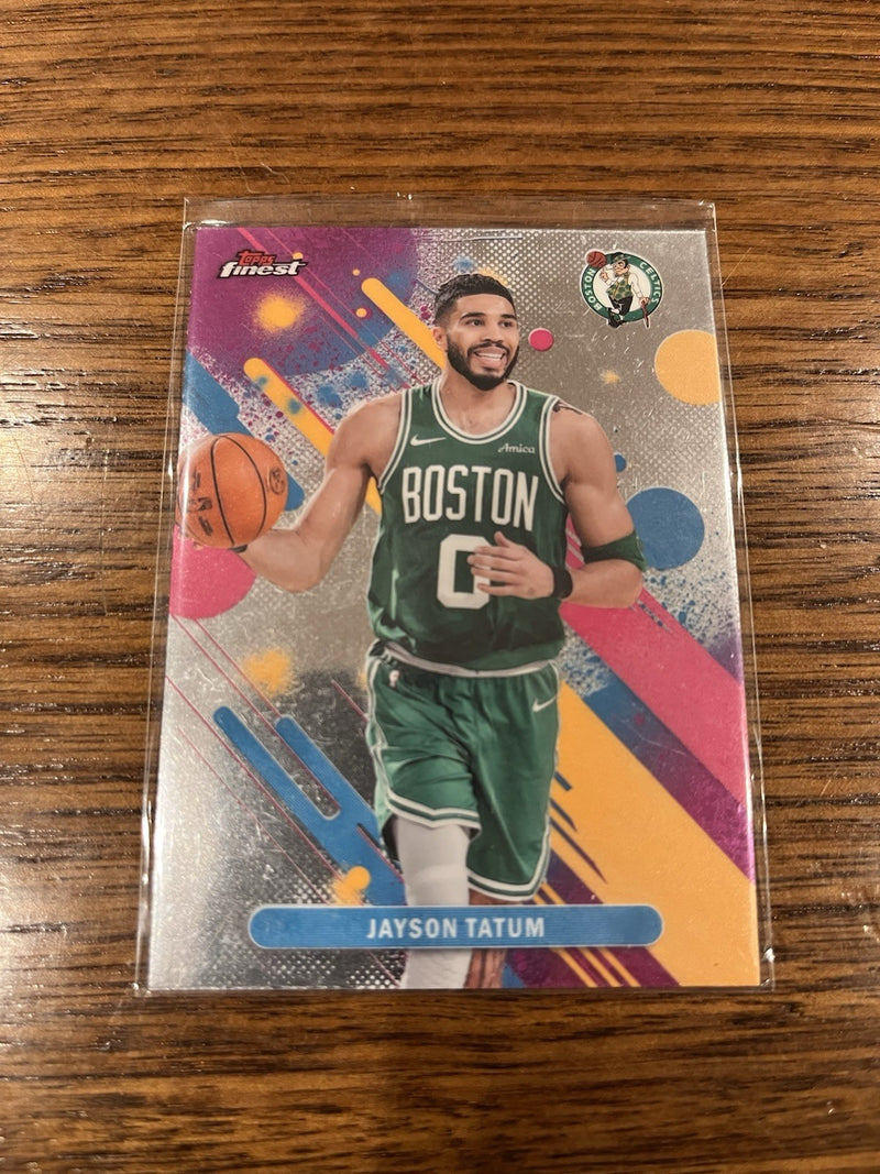 Topps Finest Jayson Tatum Boston Celtics #21 2024 25 NBA Common0