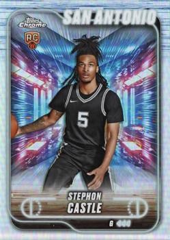 Stephon Castle Base Topps Chrome 122 NM0
