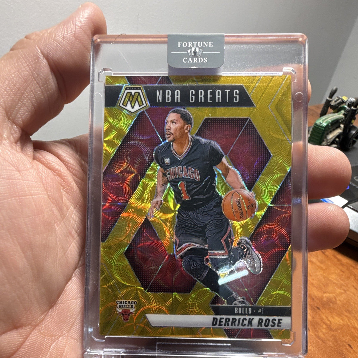 Panini Derrick Rose NBA Greats Mosaic 2024 25 #292 Chicago Bulls 06/100