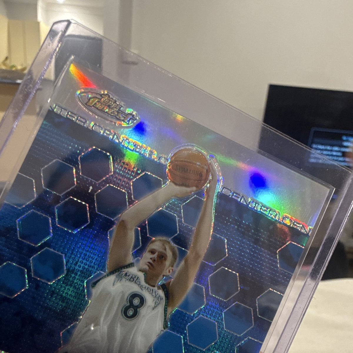 Topps Radoslav Nesterovic Int'l Center of Attention Finest Refractor 196/2504