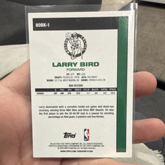 Topps 2025 Larry Bird Insert Boston Celtics NBA Sports Trading Card 80BK 11