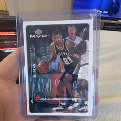 Upper Deck MVP 1999 00 Tim Duncan Base Set #143 San Antonio Spurs NBA Card0