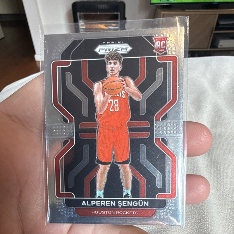 Panini Prizm Basketball 2021 22 Alperen Şengün Rookie RC #318 Rockets0