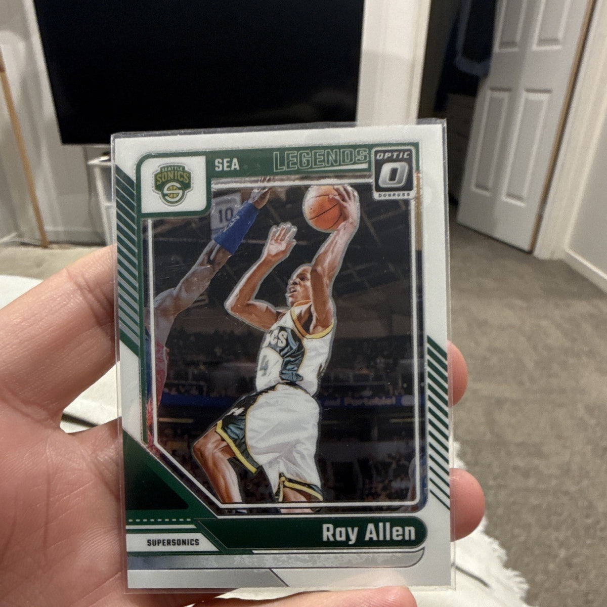 Ray Allen Legends 2024 25 Panini Donruss Optic 240 Seattle SuperSonics0