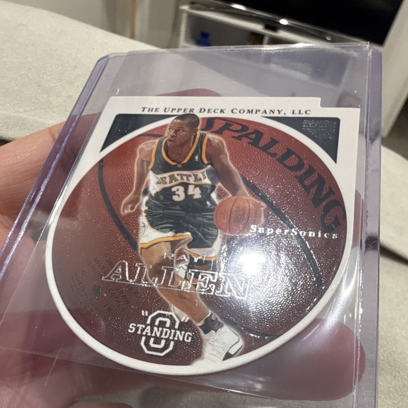Upper Deck R. Allen Standing O Insert #73 Seattle SuperSonics 2003 Basketball3