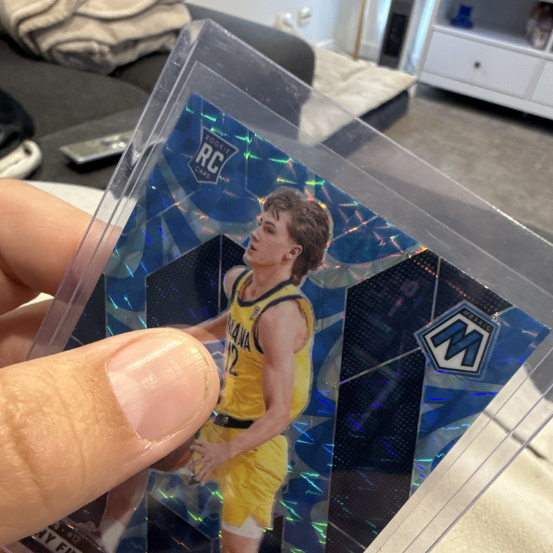 Panini 2024 25 Mosaic Basketball Johnny Furphy Rookie RC #202 Indiana Pacers3