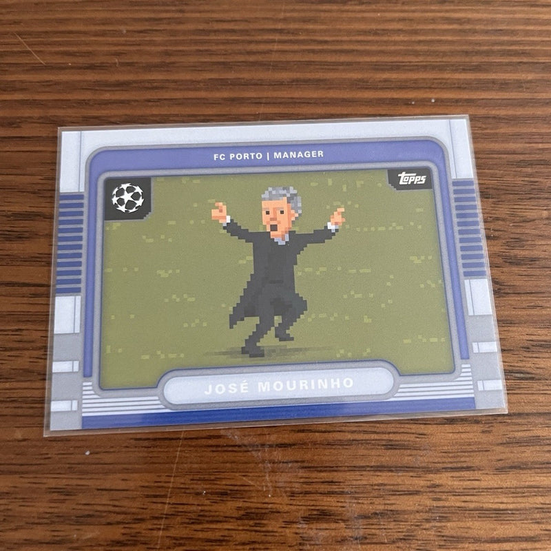 Topps José Mourinho Insert UEFA Champions League FC Porto Manager 8B 140