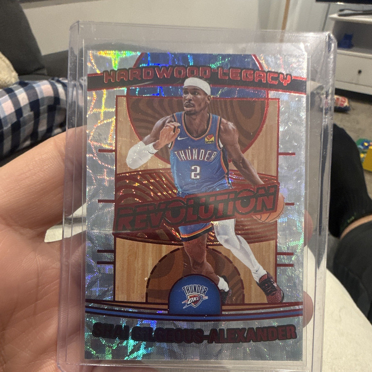 Panini 2024 25 Revolution Shai Gilgeous Alexander Hardwood Legacy Shimmer /1350