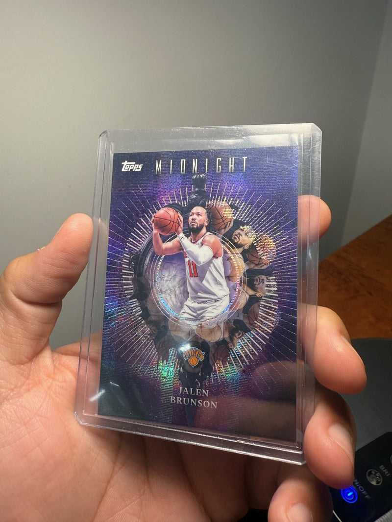 Jalen Brunson Insomnia Topps Midnight   Insomnia IN 5 NM0