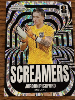 Panini Prizm FIFA World Cup 2026 Screamers No. 2 Jordan Pickford England1
