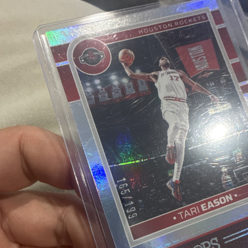 Panini NBA Hoops 2024 25 Tari Eason #67 Houston Rockets Parallel /991