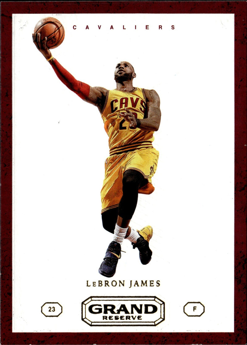 LeBron James Base Panini Grand Reserve 9 NM0