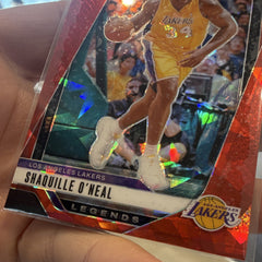 Panini Prizm 2024 25 Shaquille O'Neal Legends Hologram #290 LA Lakers3