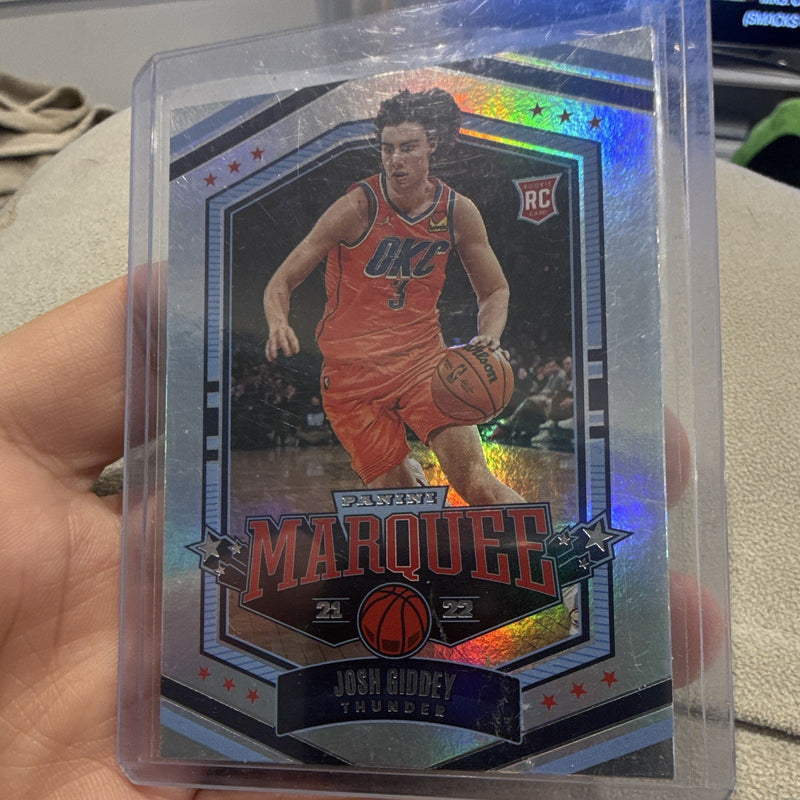 Panini Josh Giddey RC Marquee Chronicles 2021 22 Oklahoma City Thunder 3650