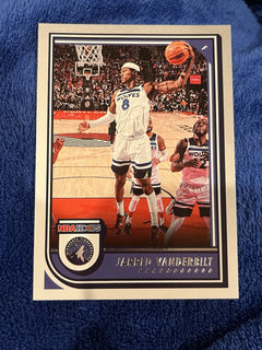 Panini Hoops 2022 23 Jarred Vanderbilt Base Set #198 Timberwolves1